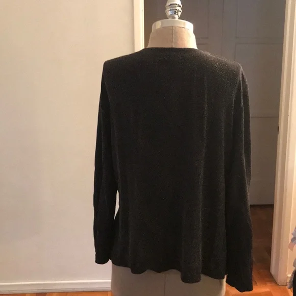 Teddy dressy, knit like, sparky cardigan top - Picture 5 of 6